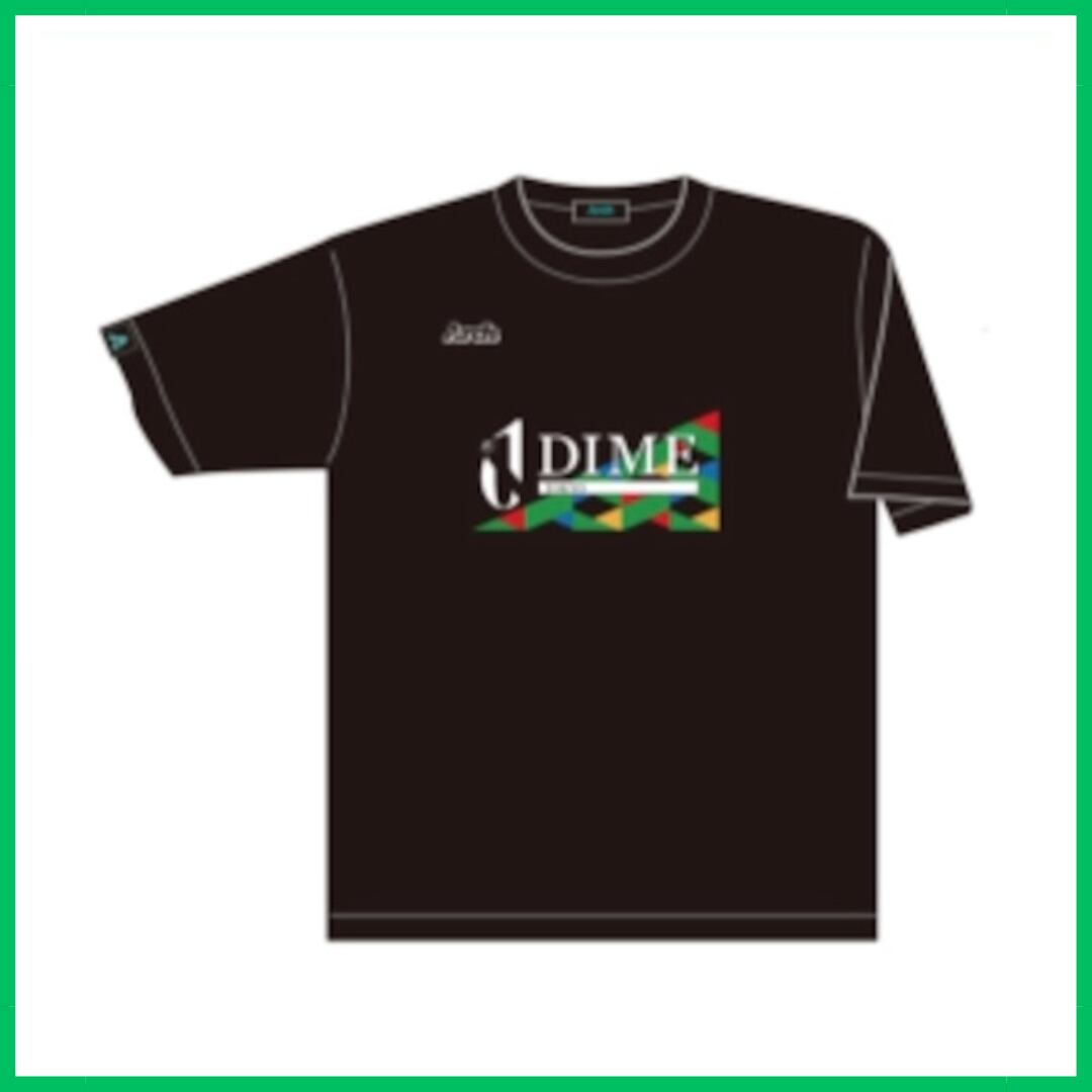 DIME Tシャツ TOKYO DIME カラフルロゴ Tシャツ 【BLACK】 | DIME Online Store