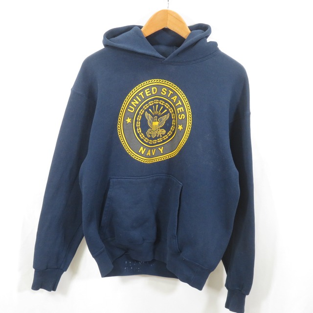 80s USA製 SOFFE US NAVY スウェット パーカー sizeM/0303