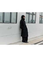 JCAESAR STUDIO Diagonal Zip Wool Coat