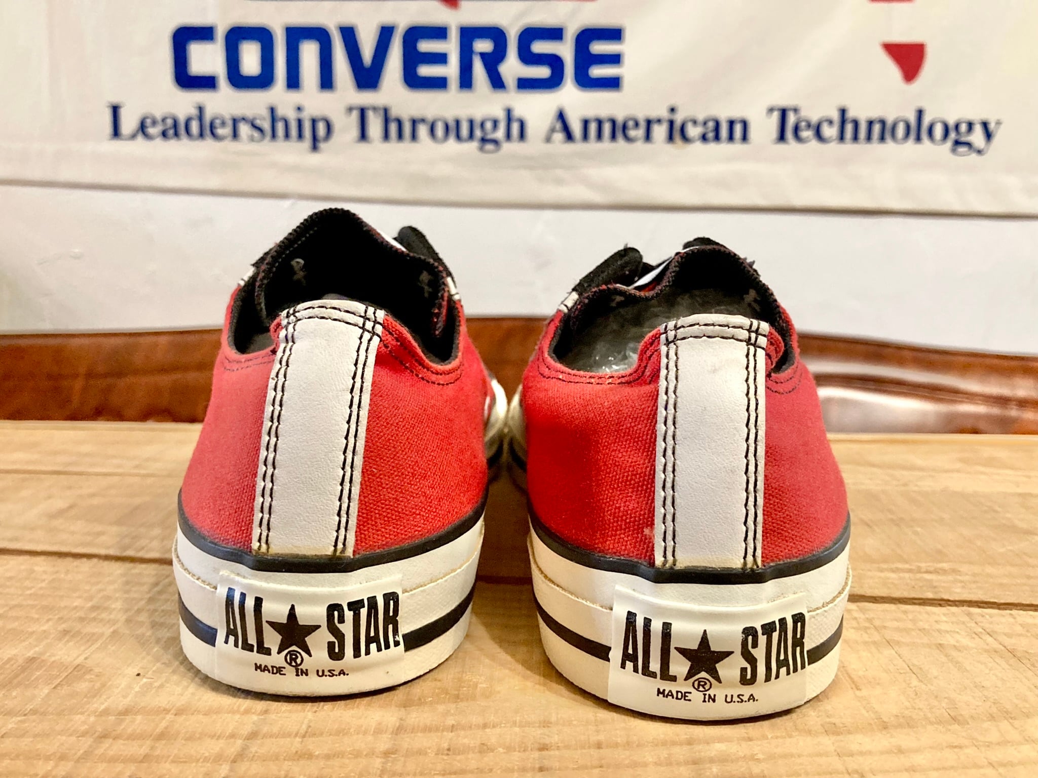 converse（コンバース） ALL STAR （オールスター）ストライプ 赤/白 ...