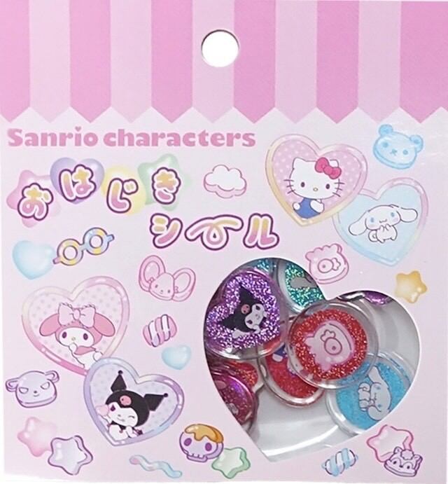 即納海外ライセンス正規品サンリオシールセット | cheri