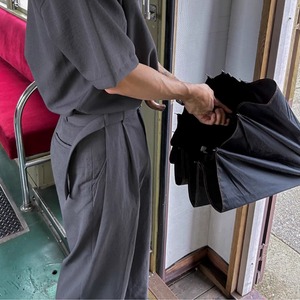 ルーズシンプルモダンパンツ（別売りでセットアップのシャツあり）　0601