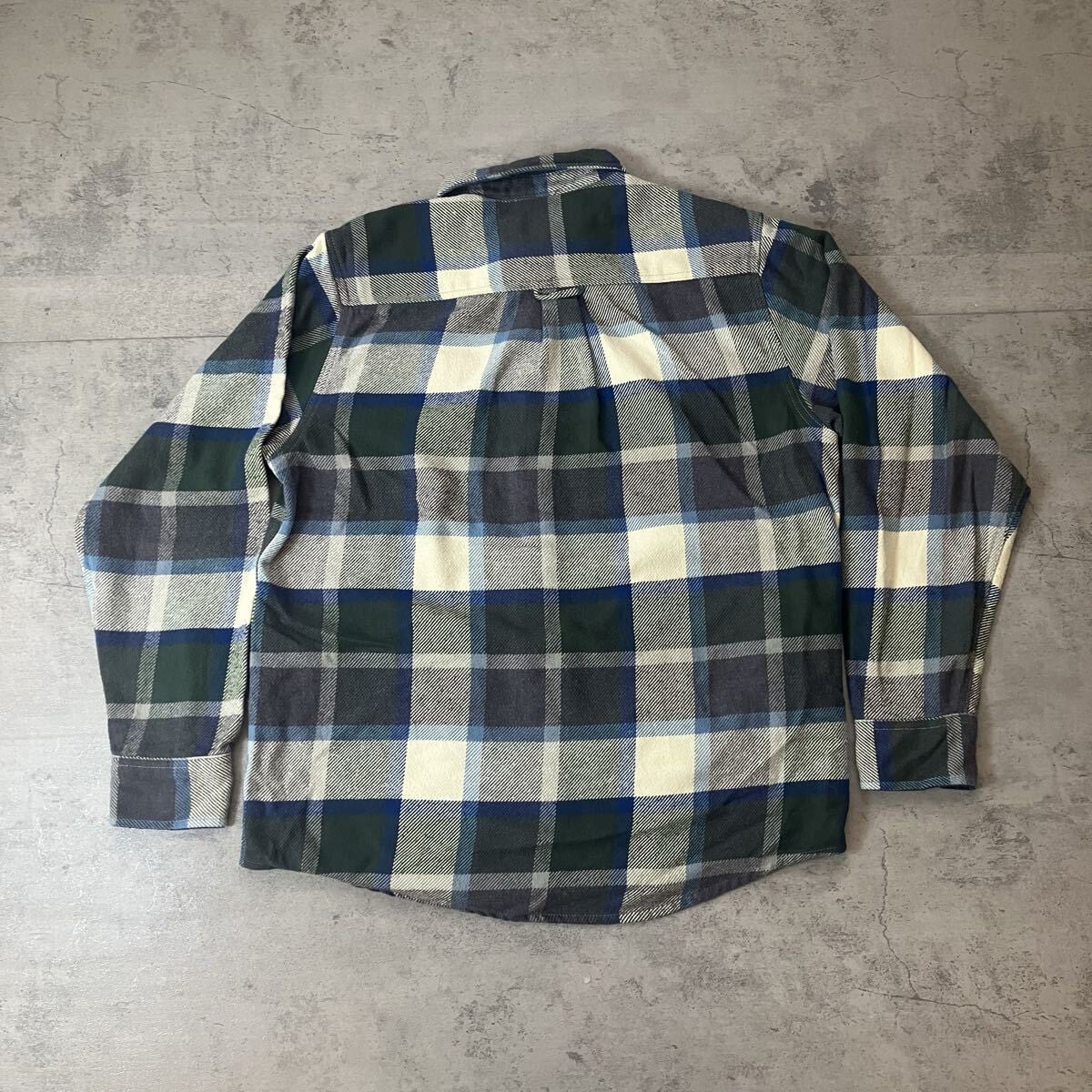 80s ORVIS ヘビーネルシャツ　ヴィンテージ 00s ORVIS ヘビーネルシャツ Lサイズ チェック フランネルシャツ