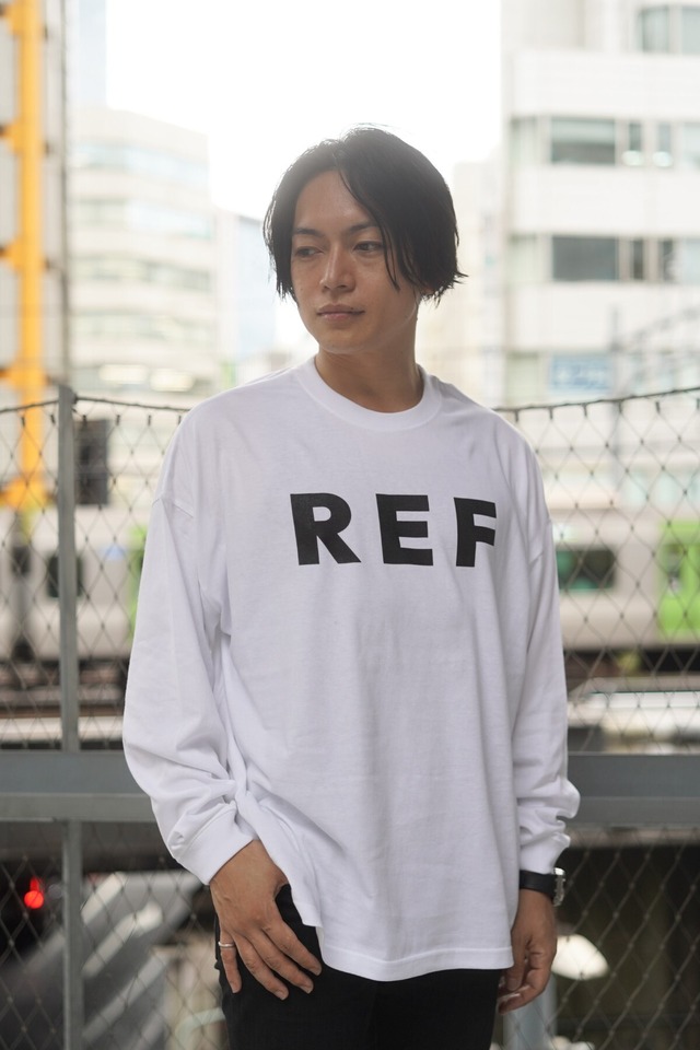 "Signature Logo" Long Tee (WH×BK)