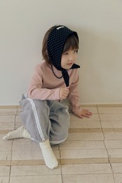 韓国子供服 / 26Autumn / 〖取寄〗MOME / デイリーリブTシャツ / キッズ服 /ナチュラル服 / 秋服 *XS~XL*
