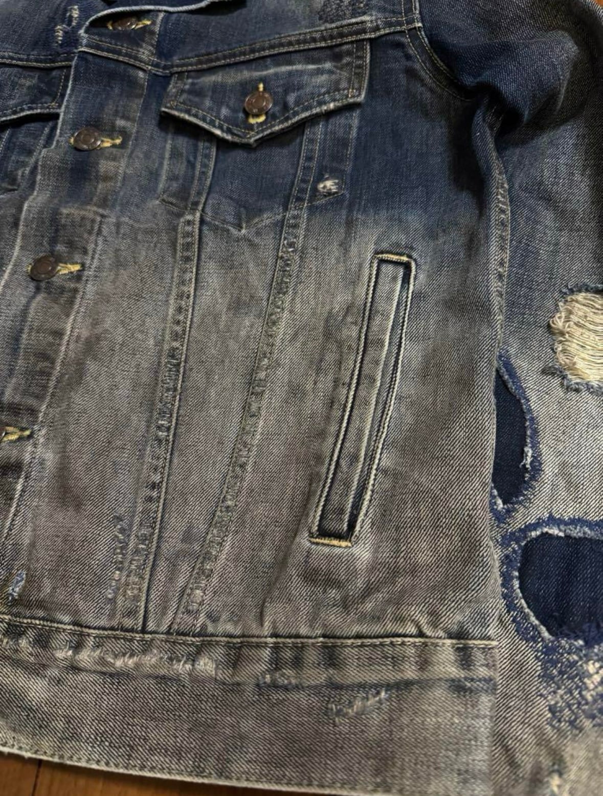 雰囲気抜群 DENIM&SUPPLY RALPH LAUREN ハードクラッシュ加工 3rd