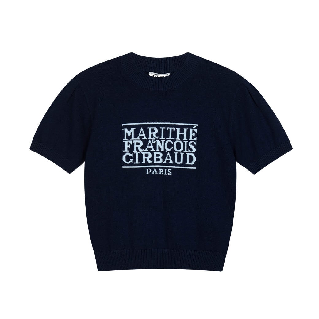 マリテフランソワジルボー ウィメンズクラシックロゴハーフニット セーター 半袖 Amazon.co.jp: マリテフランソワジルボー ニット セーター CLASSIC