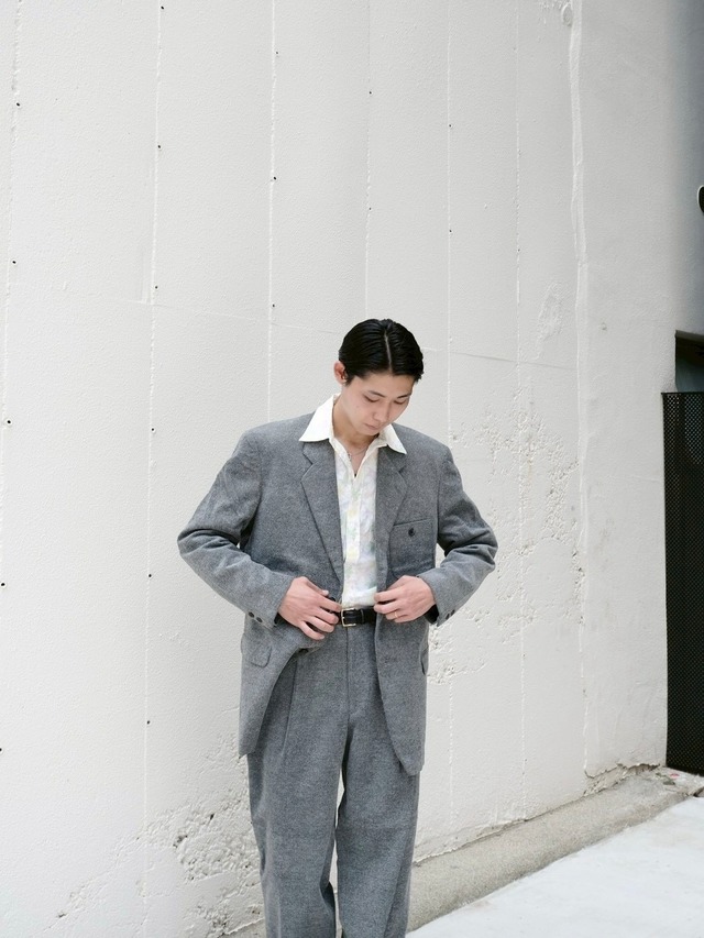 Used ISSEY MIYAKE MEN corduroy set up