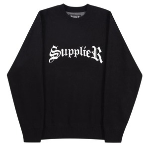 【SUPPLIER】LOGO KNIT