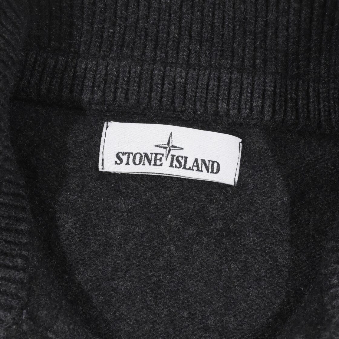2016AW STONE ISLAND HALF-ZIP KNIT SWEATER | Pay ID