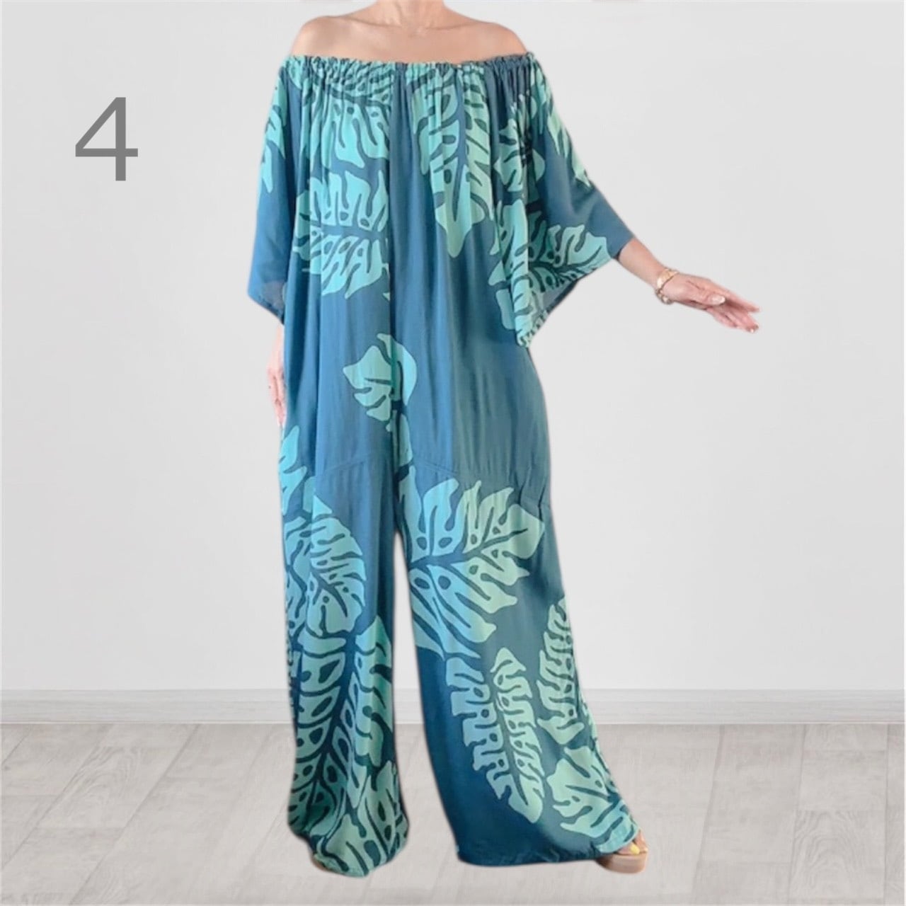 オフショルダーオールインワン Designed in Hawaii | *Leimaikai*