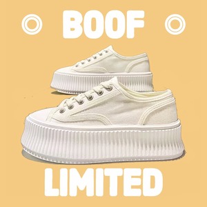 BOOF canvas Sneaker White