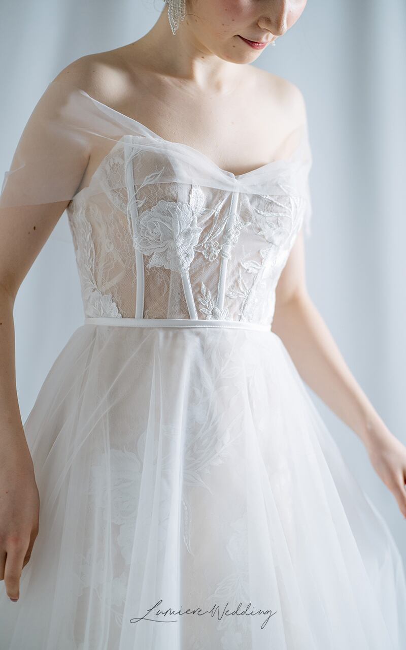 2 way dress : Eve Piaget [l-1-ev] | Lumiere Wedding Dress