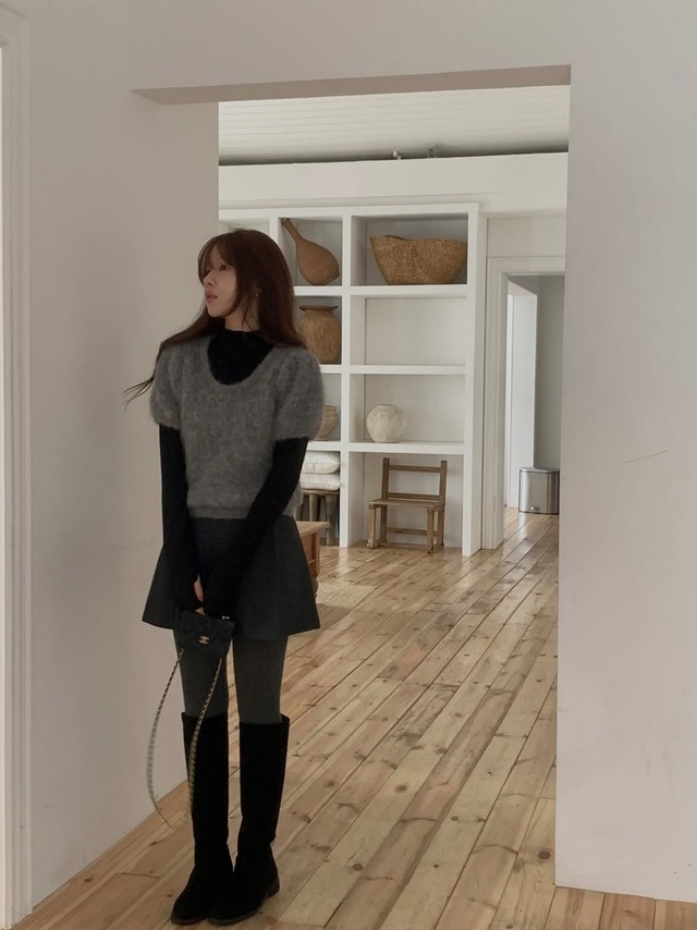 (予約) miel / Pauline pola tee 5color