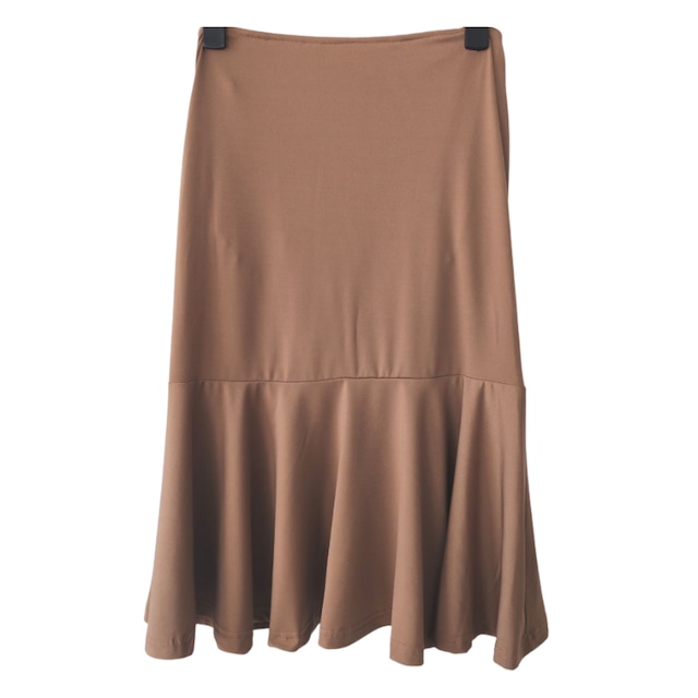 ギャザーデザイン アシンメトリー ラテンスカート 2col D00381