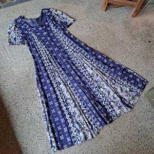 エスニック柄 ワンピース used [206071]