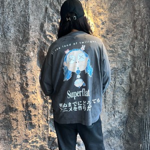 【mononoke・made】LS T-SHIRT/SUPERFLAT