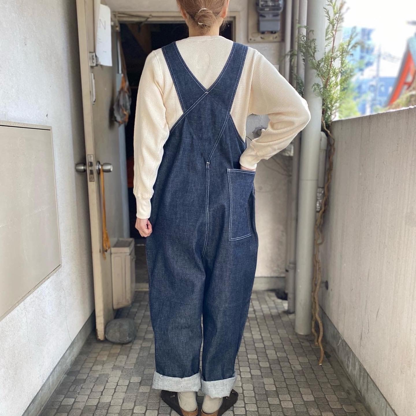 再入荷TUKI (ツキ) TYPE2 デニムサロペット indigo | Debby