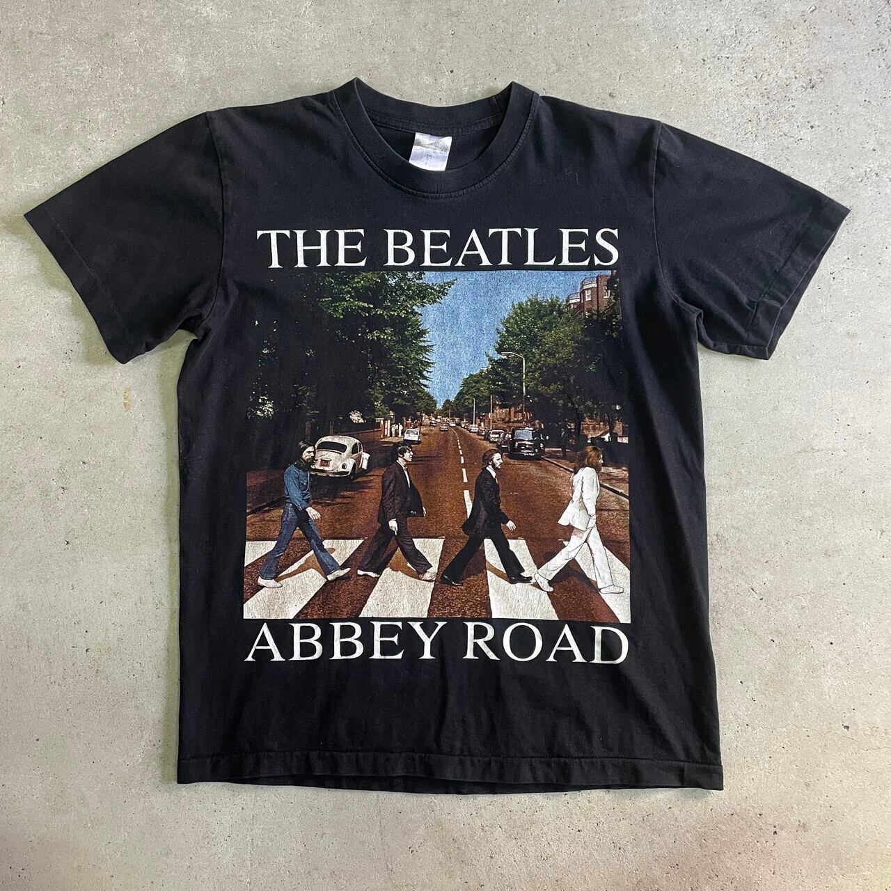 THE BEATLES ビートルズ 両面プリント バンドTシャツ バンT メンズL /eaa341522