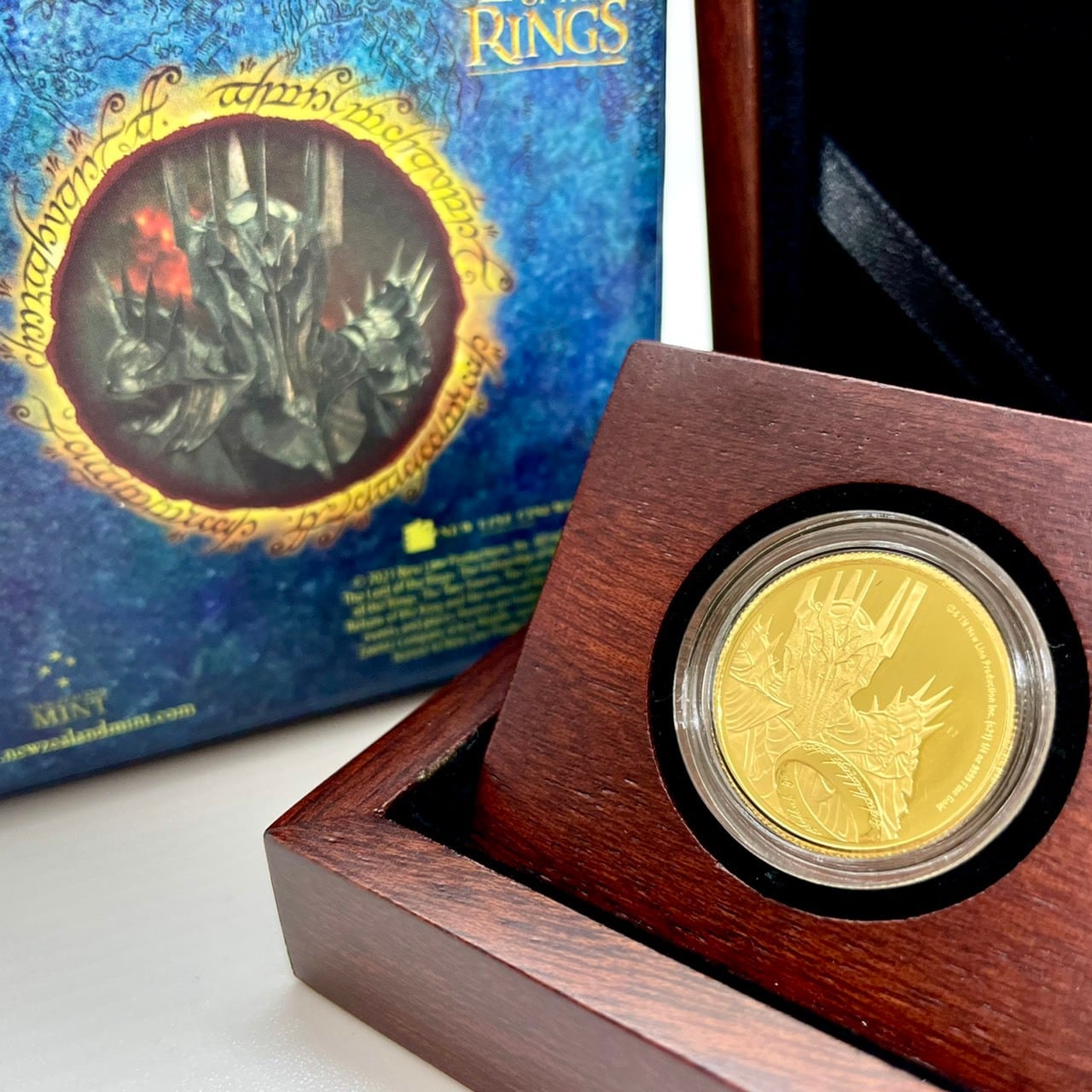 ☆ニウエ☆2021年☆1オンスPFロードオブザリングサウロン☆ 記念硬貨 記念銀貨