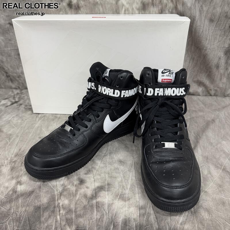 Supreme×NIKE/シュプリーム×ナイキ AIR FORCE 1 HIGH SUPREME SP/エア 