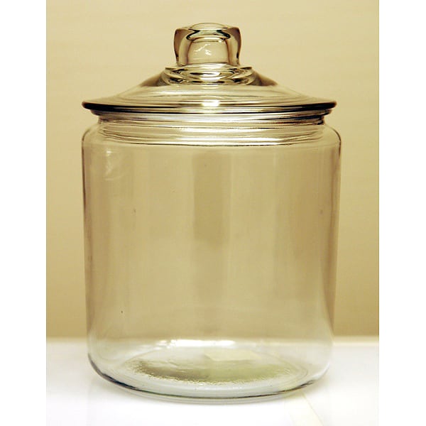 ボタニカルズ】ガラスジャーポット（小物入れ・保管容器）・No.090101