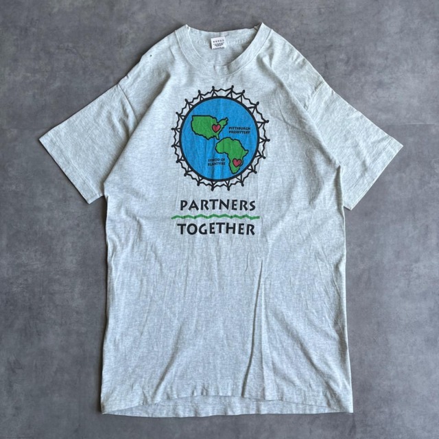 フルーツオブザルーム Tシャツ 古着 90s USA製 L グレー 13933