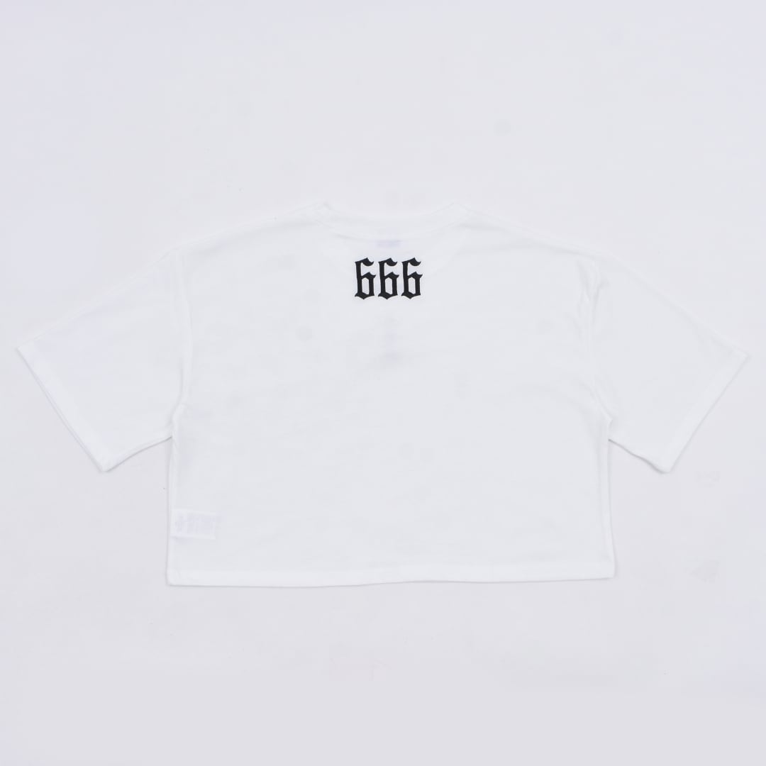 666ピアスクロップドTシャツ | VOLCAN&APHRODITE 公式通販