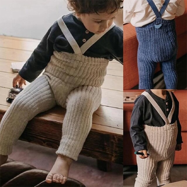 【冬作】ノーカラーリブコーデュロイサロペット　全2色