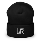 "LR" silhouette logo 刺繍 ニット帽 H020