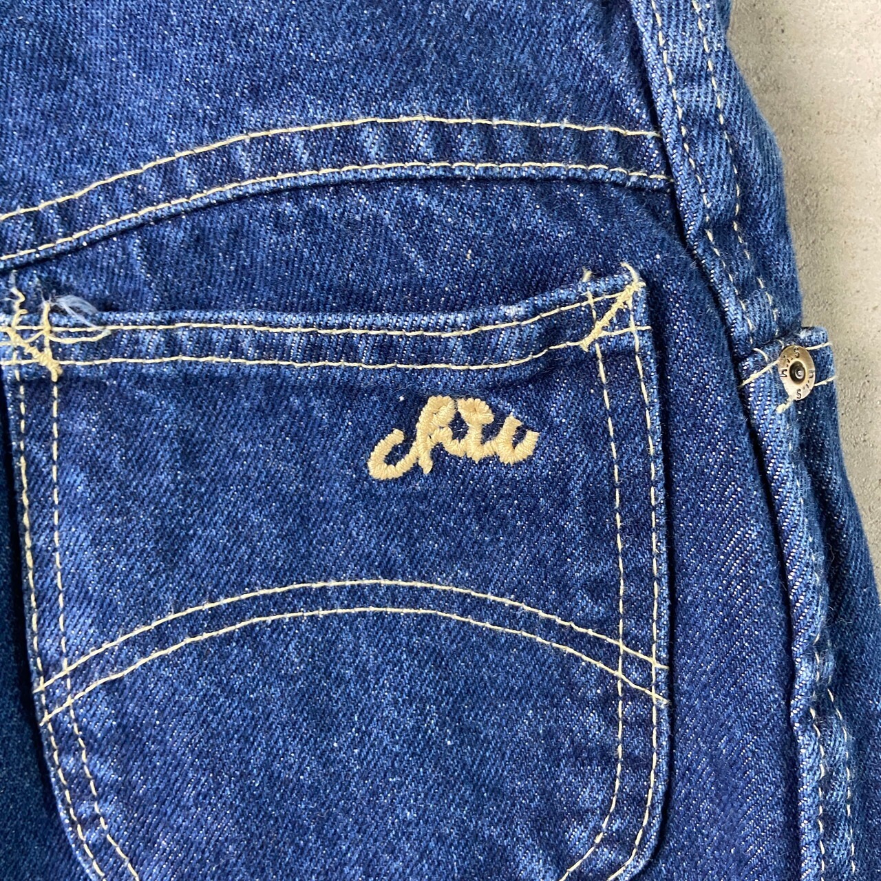 80年代 Chic デニムパンツ ハイウエスト レディースW28 古着 80s 