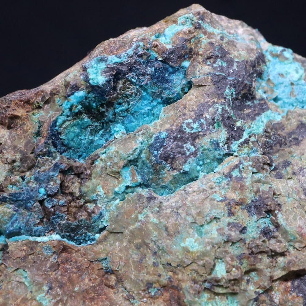 大きい！クリソコラ 珪孔雀石 384.4g CHS205 鉱物 原石 天然石