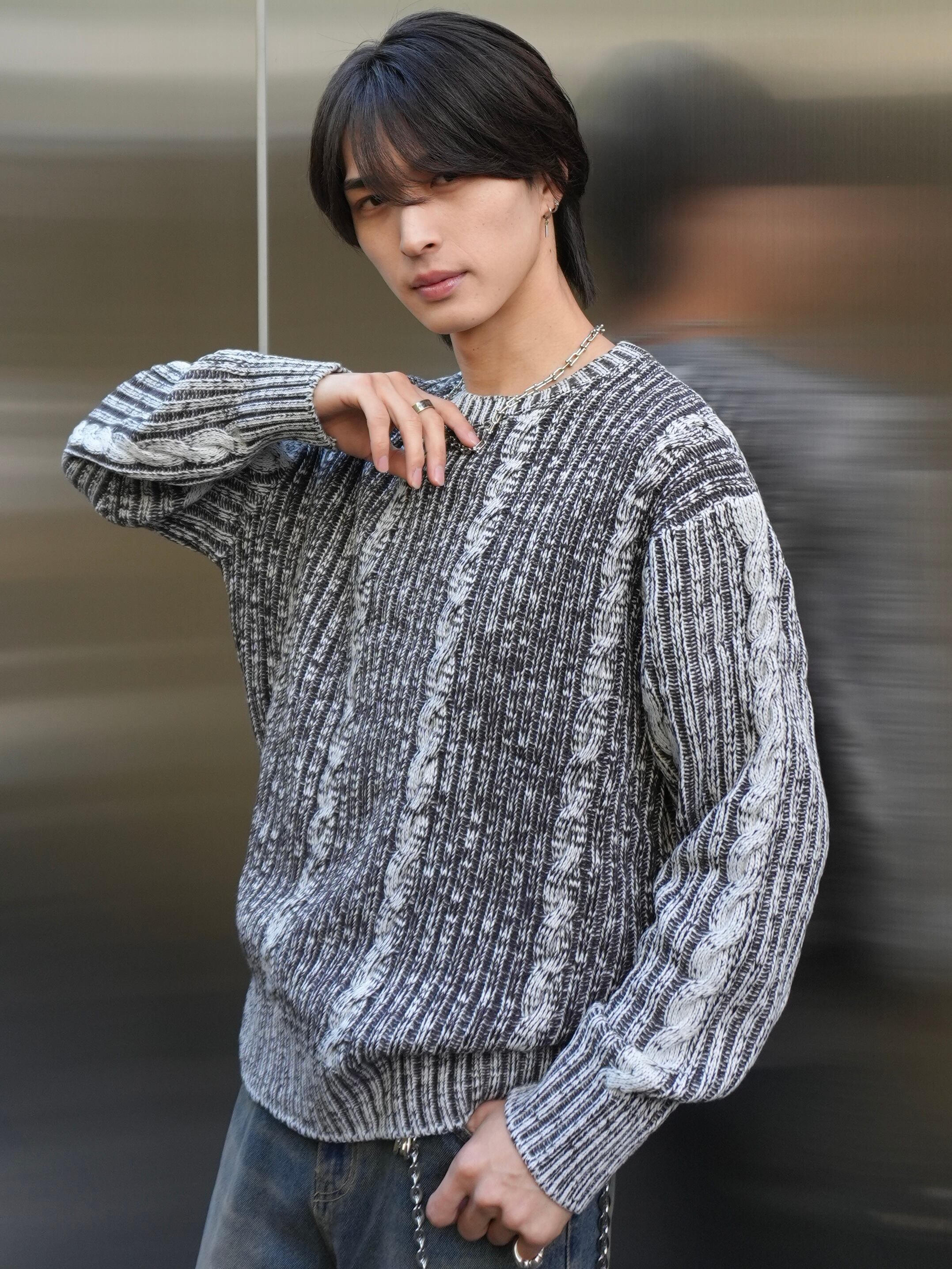 【ALUDE SELECT】blue laxury tweed jacket ALUDE SELECT】blue laxury tweed jacket | 【ALUDE】韓国メンズ