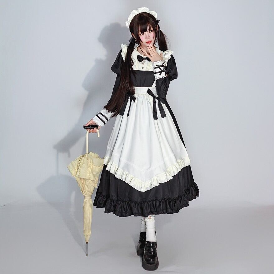 K1618 Axis powers ヘタリア ハンガリー メイド 風 コスプレ衣装