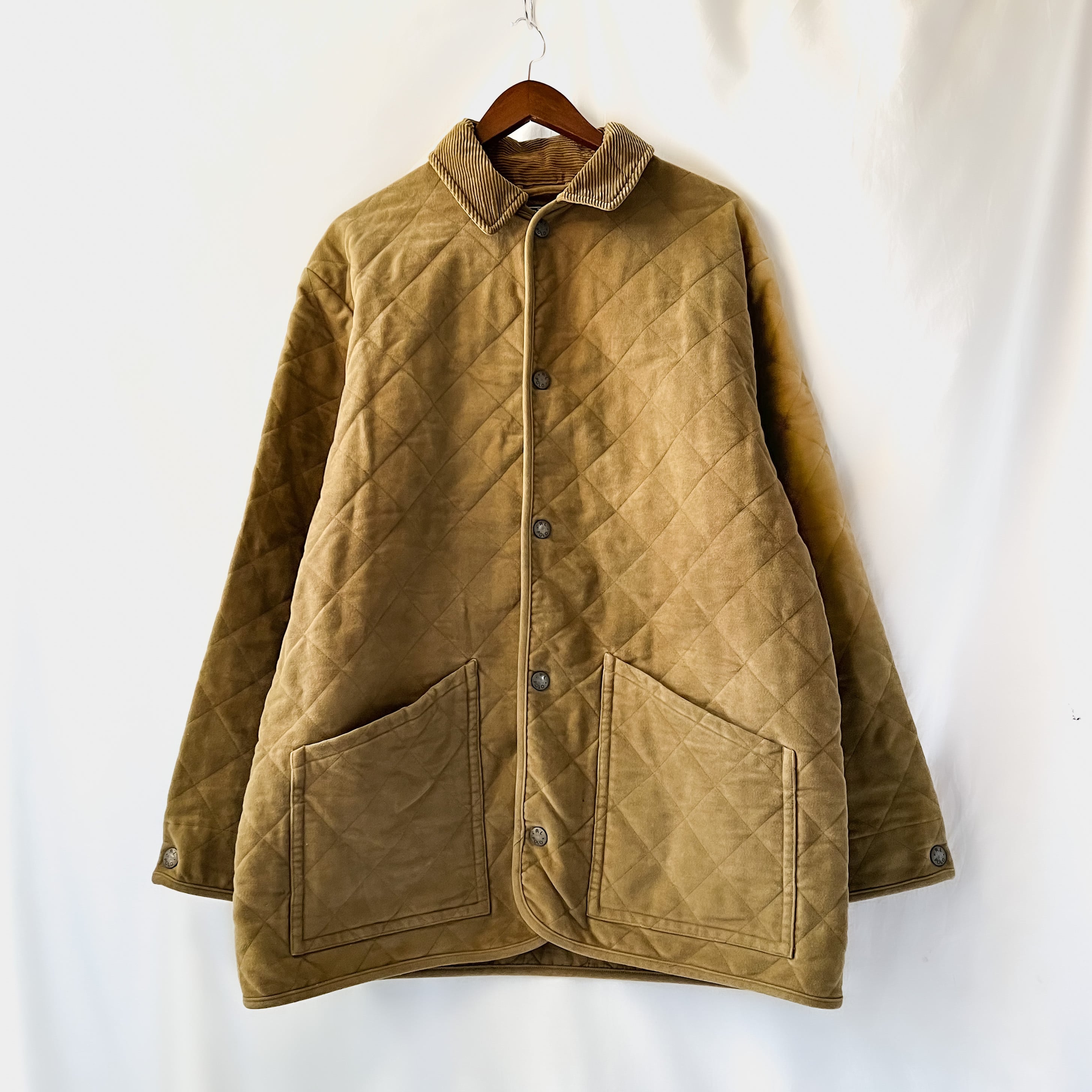 90s polo by ralph lauren quilted jacket ポロバイラルフローレン