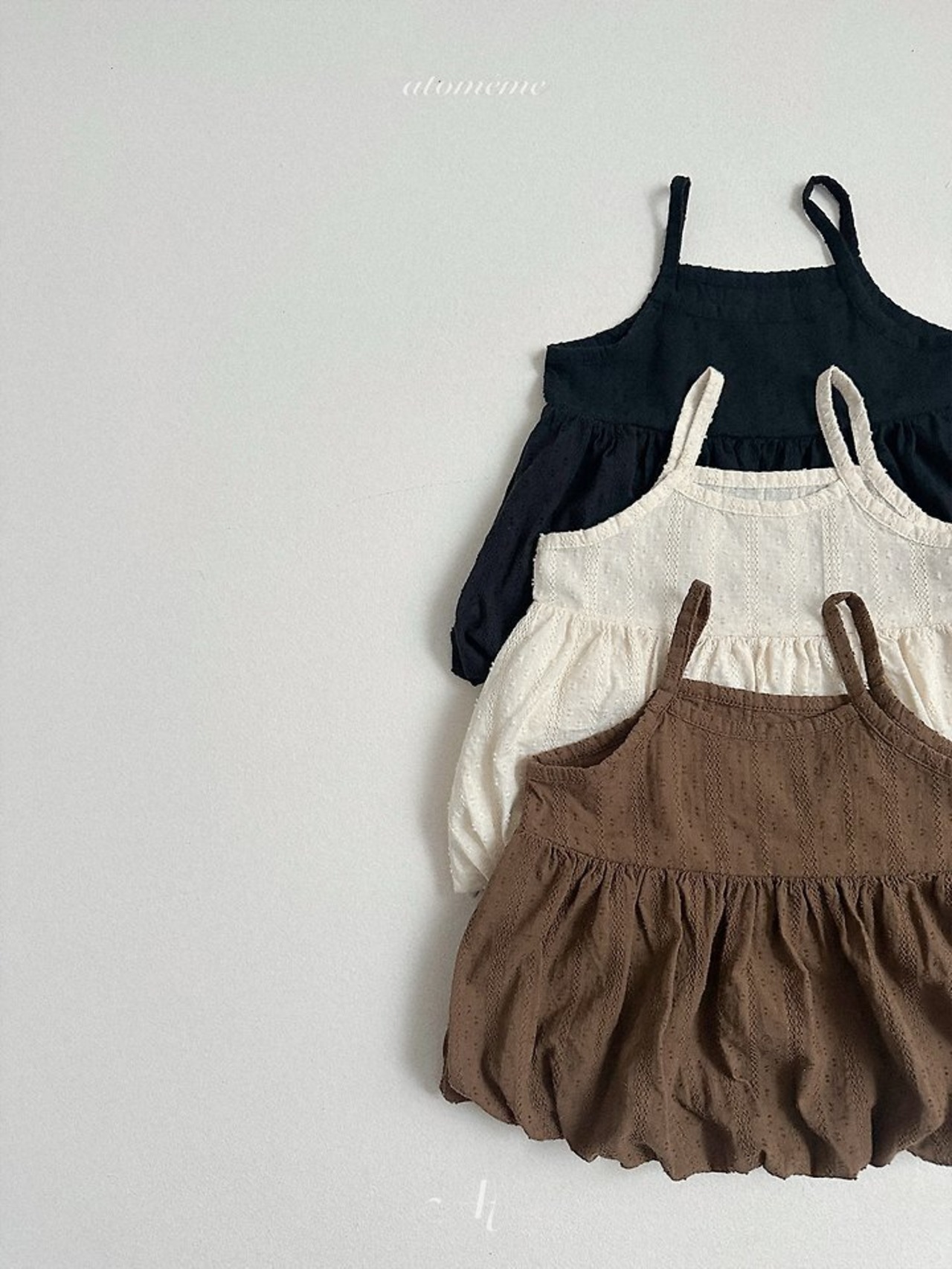 韓国子供服 / Atomeme / 26Autumn / Ivy Bustier / 秋服 *S~XL*