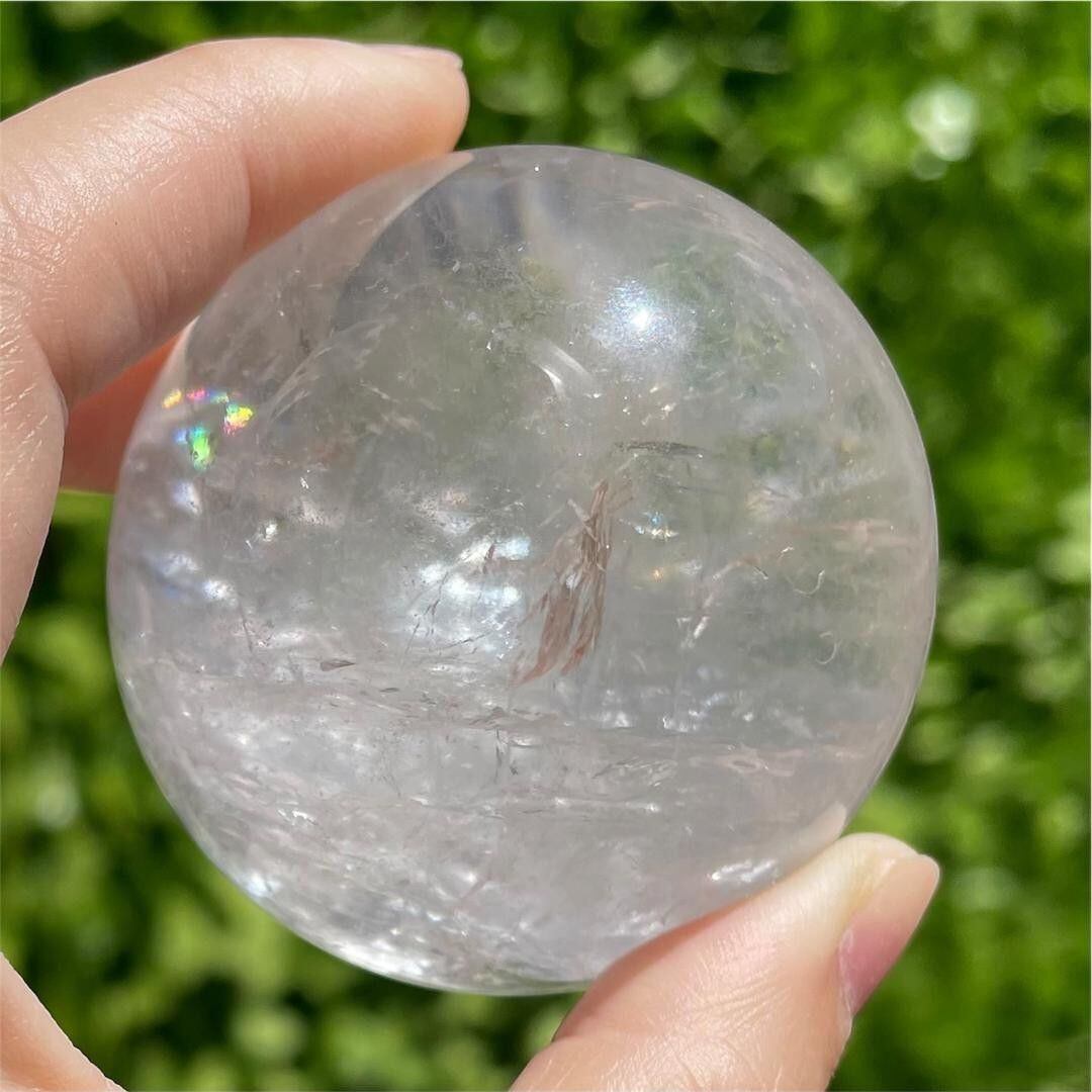 200g ヒマラヤ水晶 丸玉】天然石 原石 浄化 パワーストーン 水晶