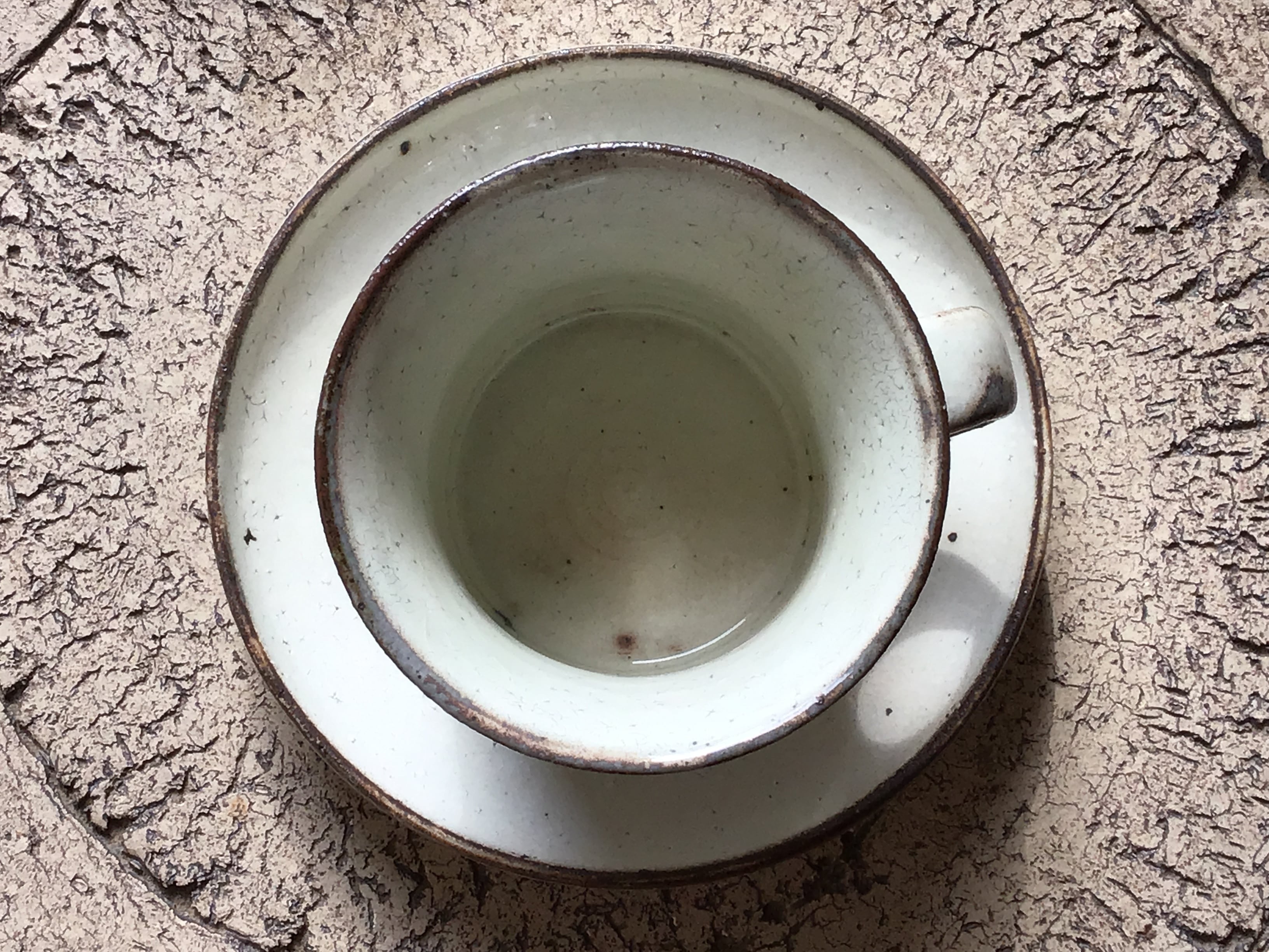 白泥カップ＆ソーサー筒 小 | ohmitogei