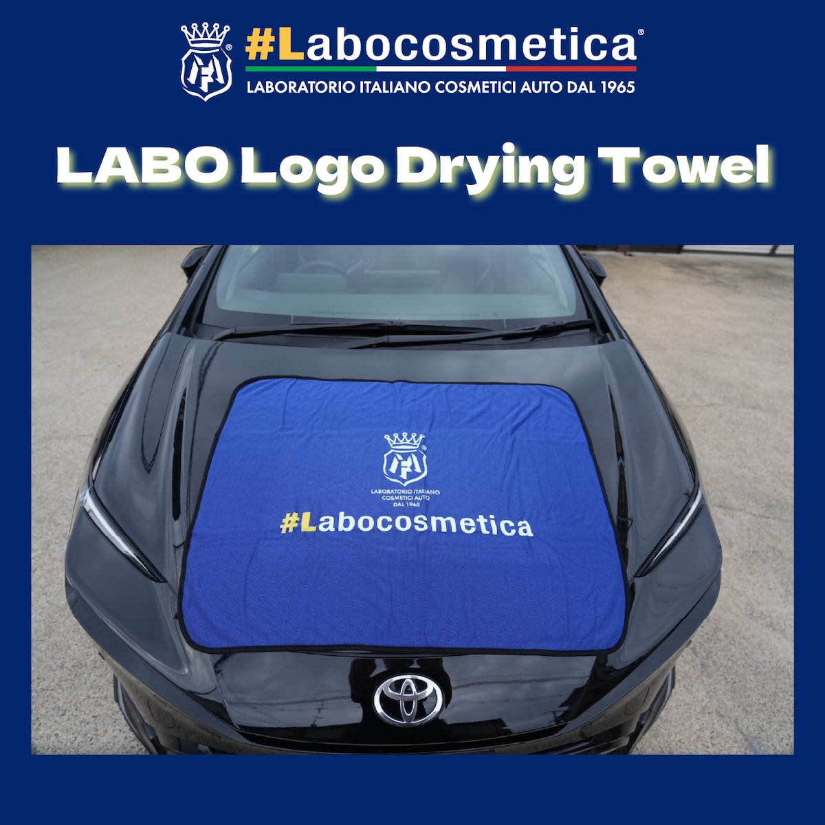 ラボコスメティカ LABO Logo Drying Towel ラボ ロゴ ドライングタオル