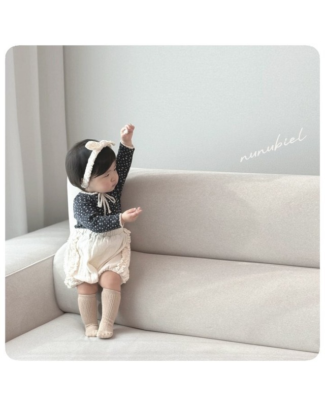 【 即納 】2025 秋新作 nunubiel ヌヌビエル ビビブラウス baby&kids