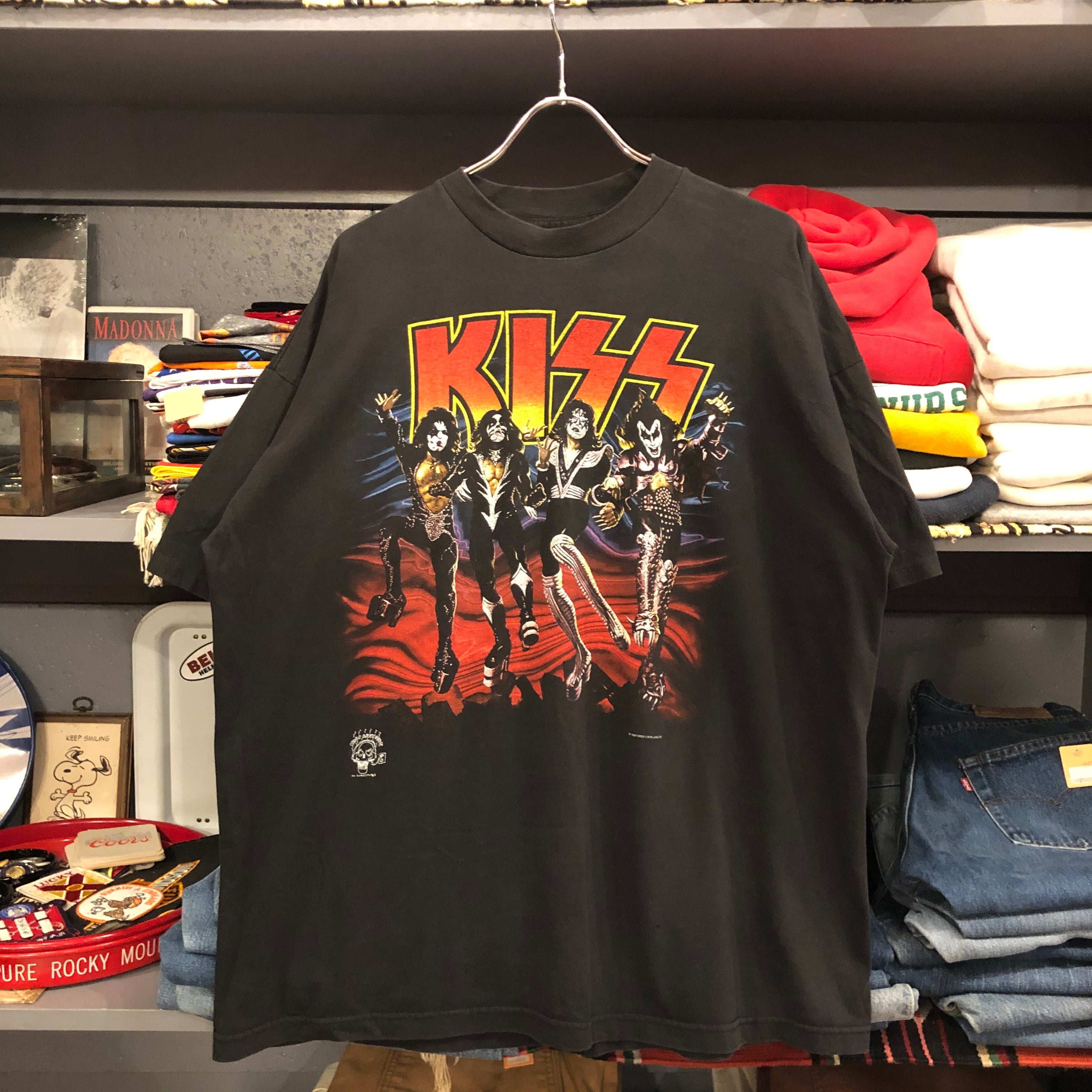 90s 90年代　kiss キッス　バンド　tシャツ ヴィンテージ　ビンテージ