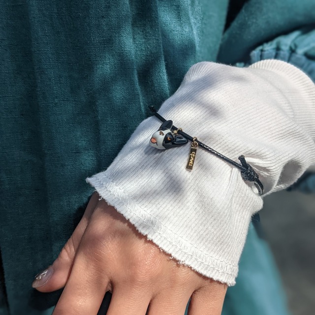 【Nach】　Frenchblludog code bracelet