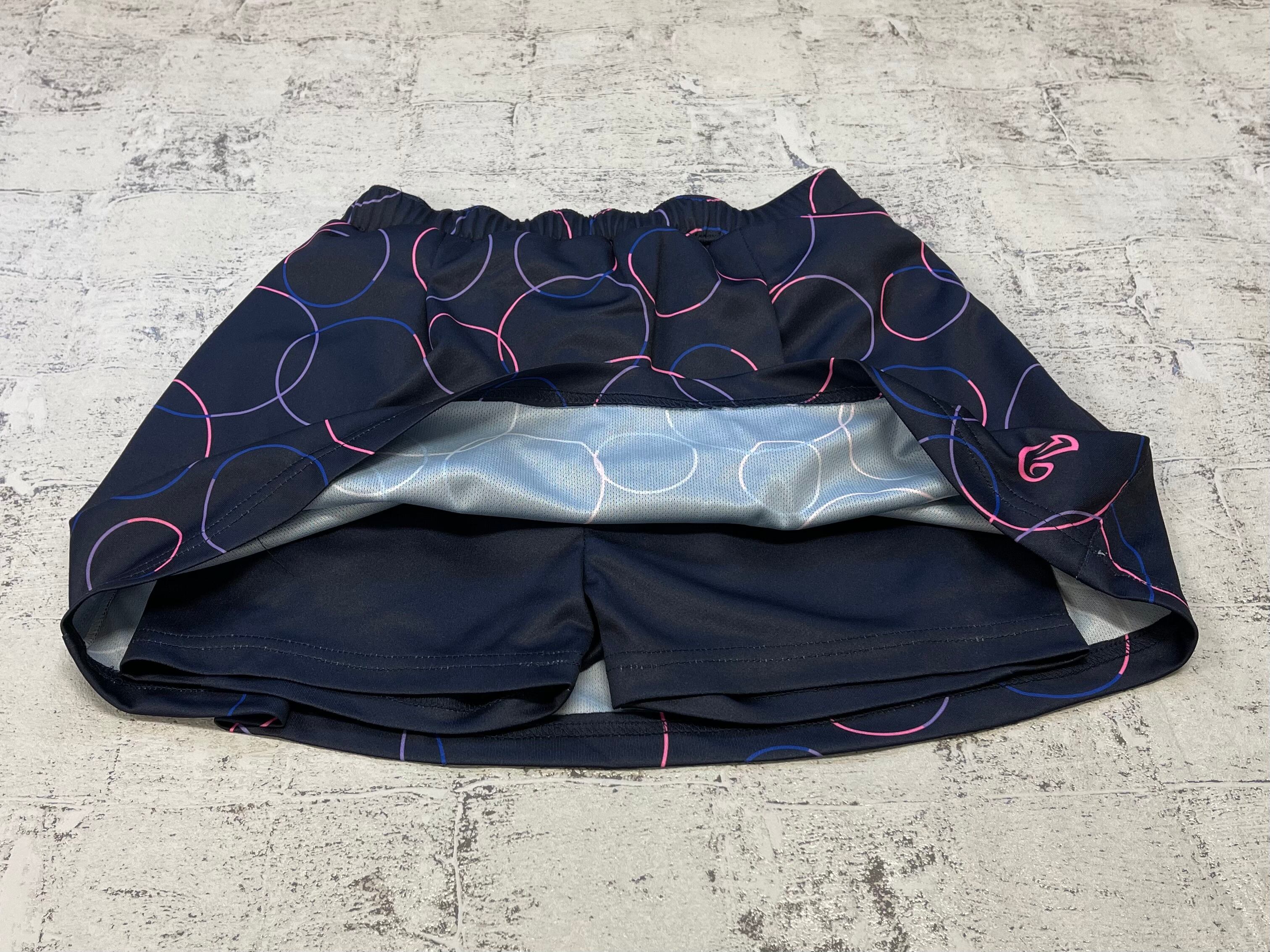 ジュニア 女子 スコート 25JLSKB【navy】