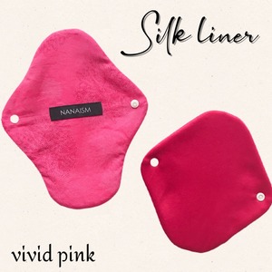 シルクライナーM/vivi pink