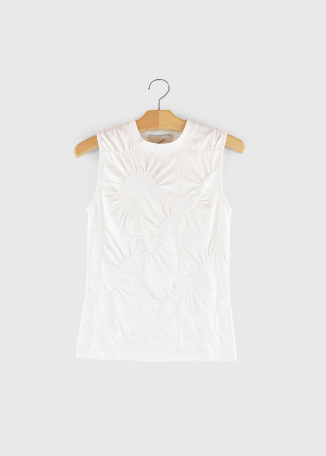 COPERNI｜L20S-COP-TT12 "Patchwork Jersey Top" WHITE