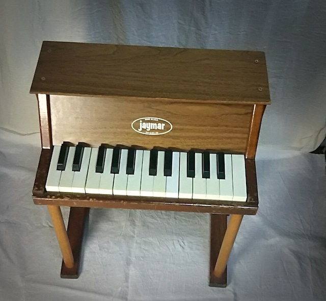 〔vintage〕jaymar　トイピアノ　アップライト型25鍵盤