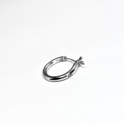 THIN HOOP raised by wolves / シンフープピアス レイズド・バイ・ウルヴス