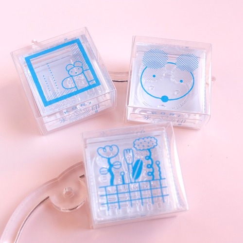 【しまむらひかり】氷印・透明スタンプ大