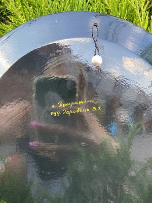 ペトリキウカ塗りのプレート（ホロベッツ）25cm