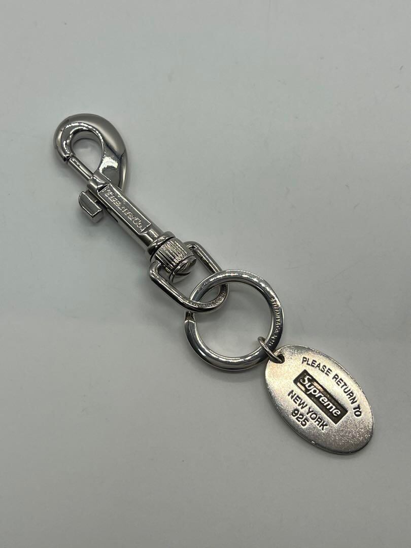 ティファニー シュプリーム リターントゥ オーバルタグ キーリング